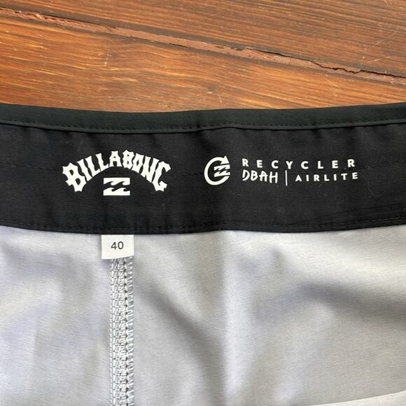 Billabong Recycler DBAH Airlite unlined swim surf board shorts sz 40 - Picture 4 of 6